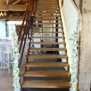 bloemen roels zaaldecoratie